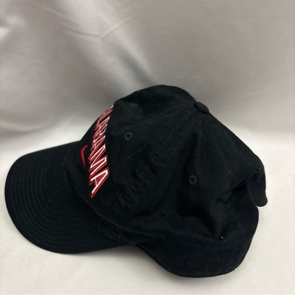 Nike Alabama Crimson Tide Heritage86 Black Adjustable Hat Cap SEC - Picture 4 of 10